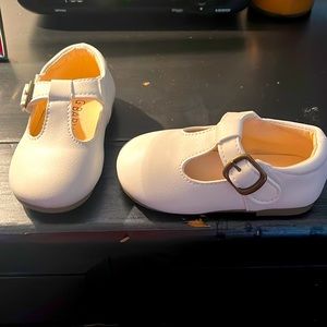 Brand new white toddler Mary Janes